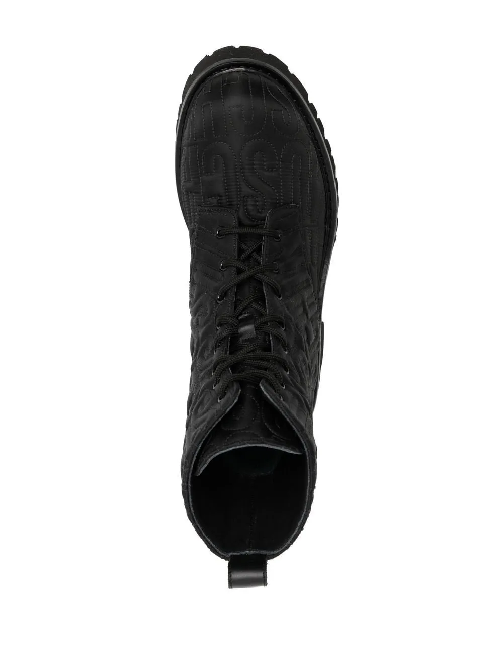 Embroidered-Logo Ankle Boots