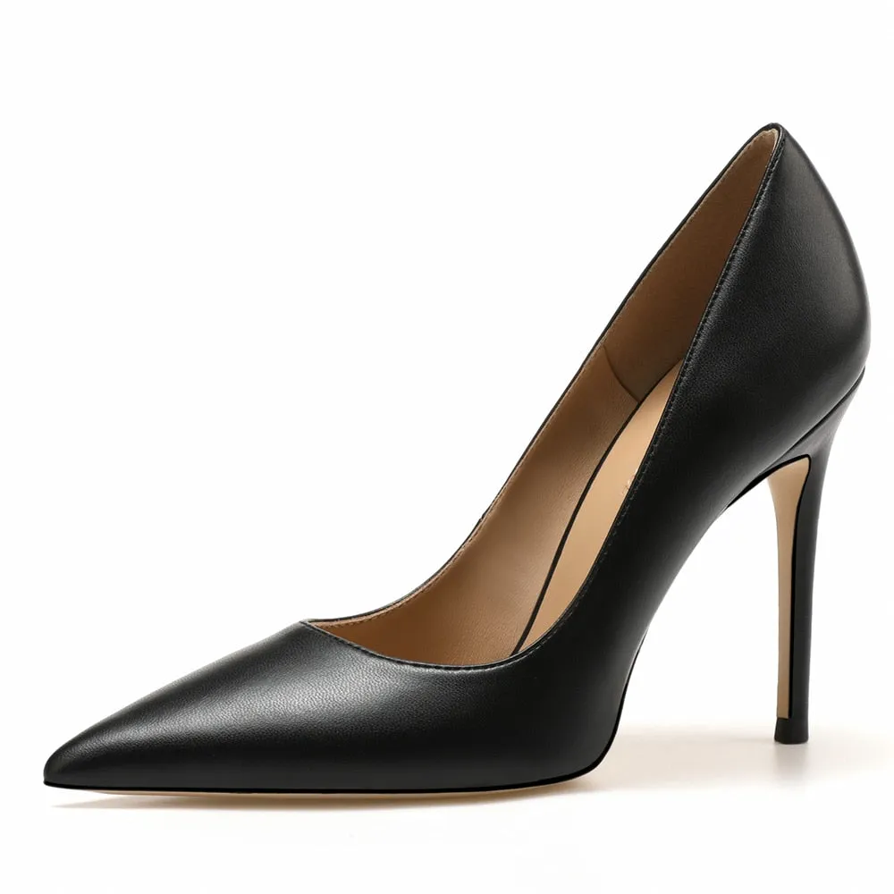 Funki Buys | Shoes | Women's Genuine Leather Luxury Stilettos