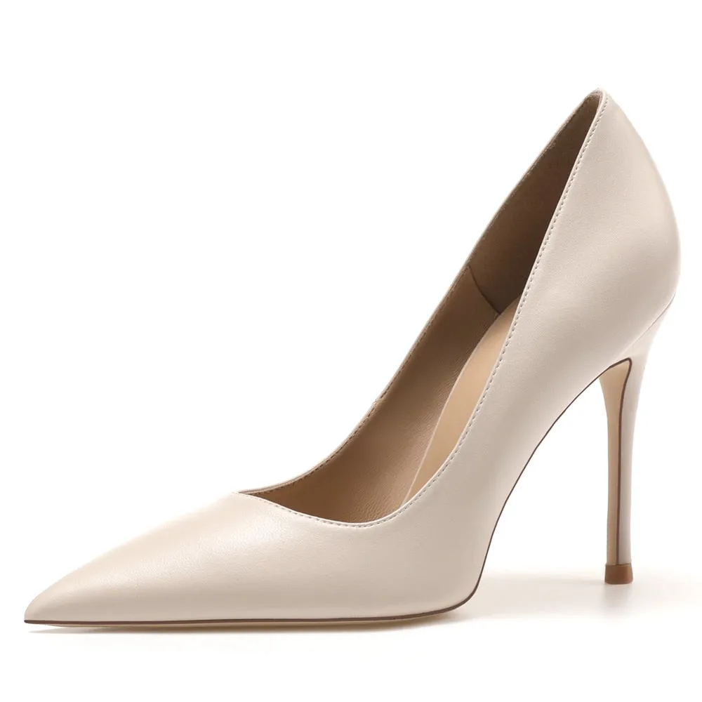 Funki Buys | Shoes | Women's Genuine Leather Luxury Stilettos