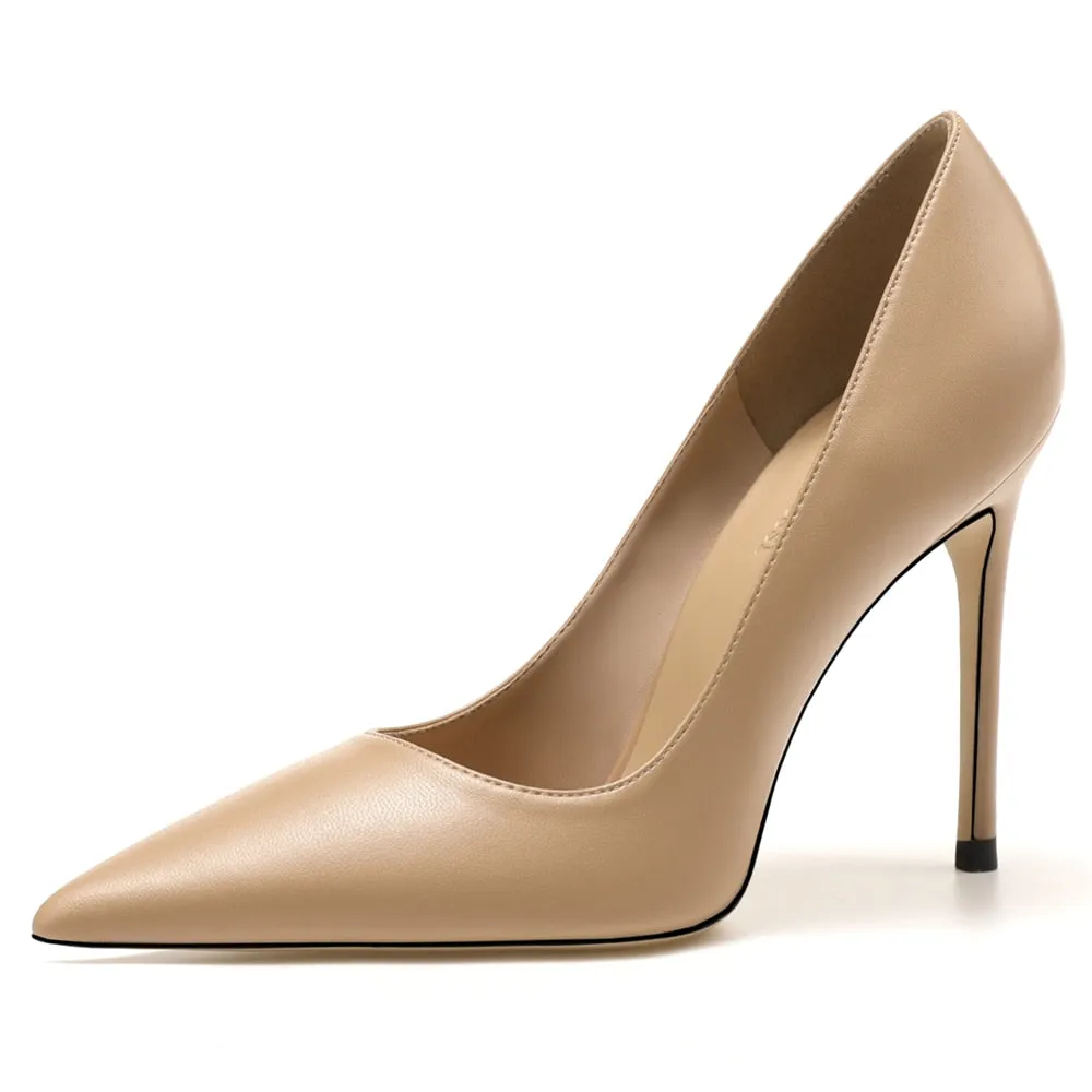 Funki Buys | Shoes | Women's Genuine Leather Luxury Stilettos