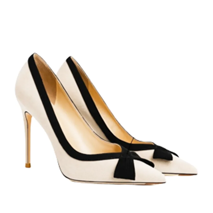 Funki Buys | Shoes | Women's Luxury Leather Bowknot Stilettos