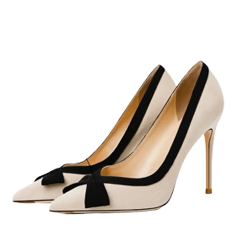 Funki Buys | Shoes | Women's Luxury Leather Bowknot Stilettos
