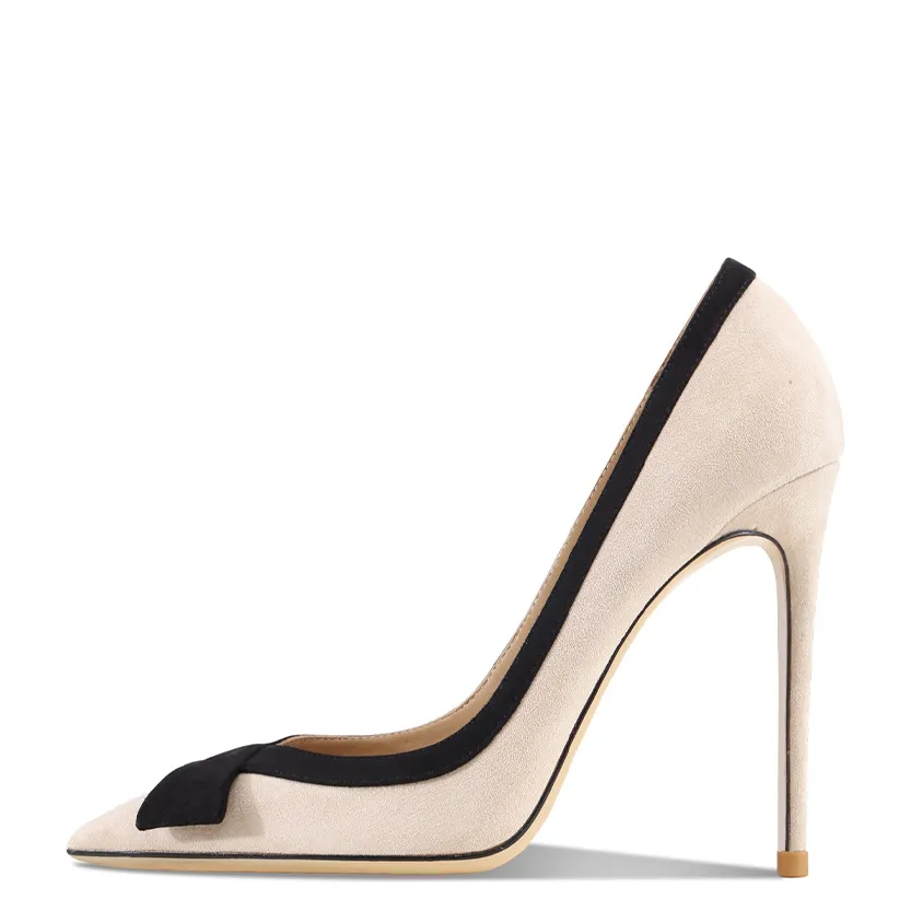 Funki Buys | Shoes | Women's Luxury Leather Bowknot Stilettos