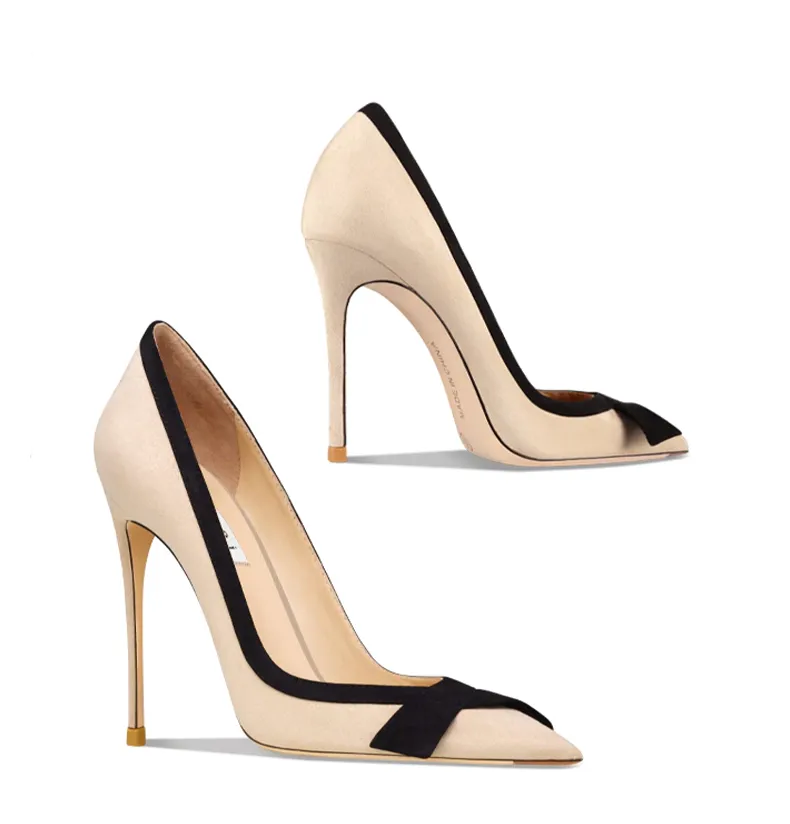 Funki Buys | Shoes | Women's Luxury Leather Bowknot Stilettos