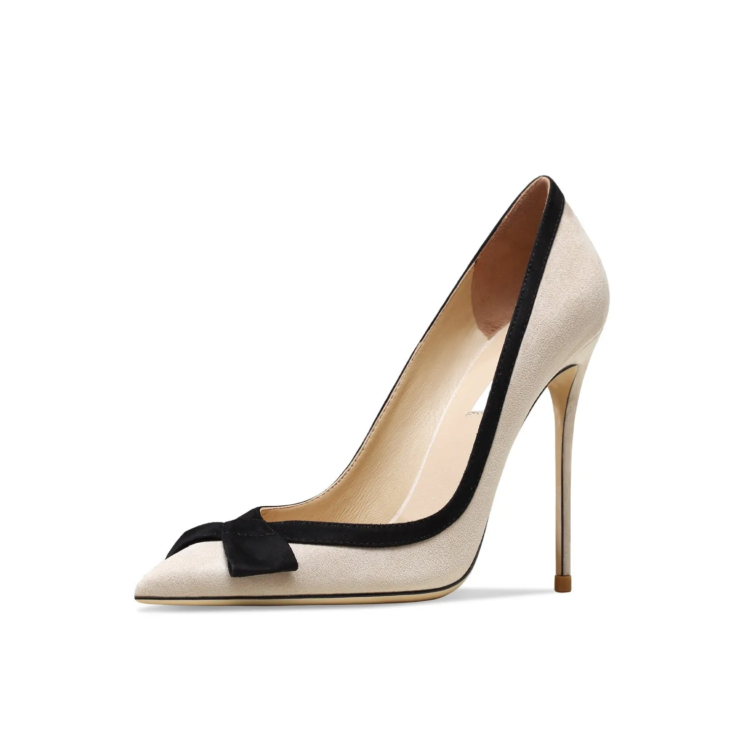 Funki Buys | Shoes | Women's Luxury Leather Bowknot Stilettos