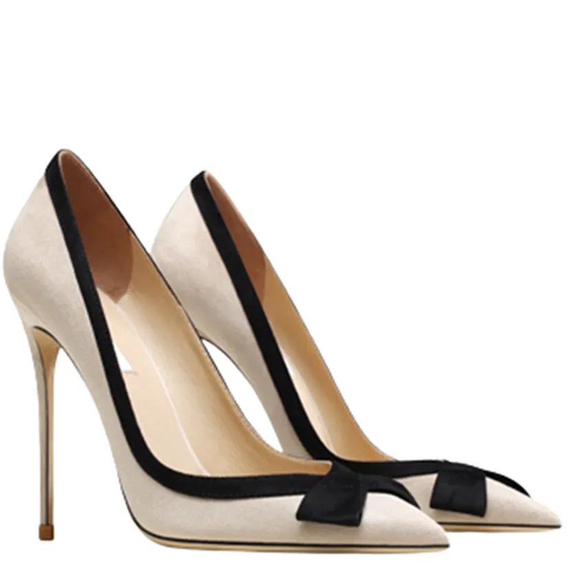 Funki Buys | Shoes | Women's Luxury Leather Bowknot Stilettos