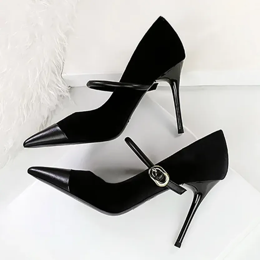 Funki Buys | Shoes | Women's Luxury Velvet Pointed Toe Stiletto