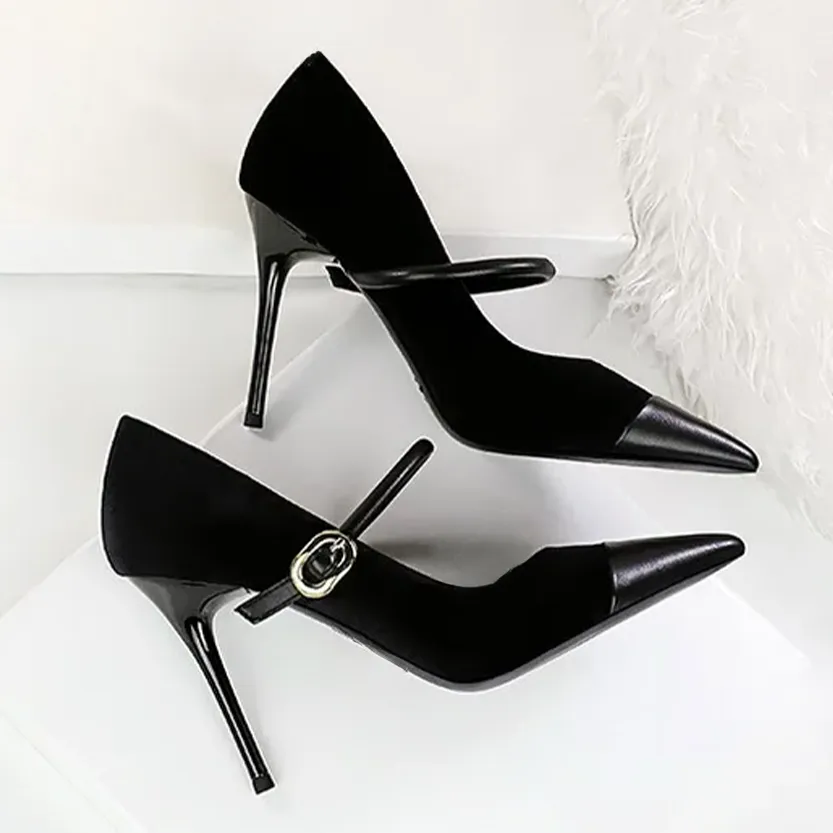Funki Buys | Shoes | Women's Luxury Velvet Pointed Toe Stiletto