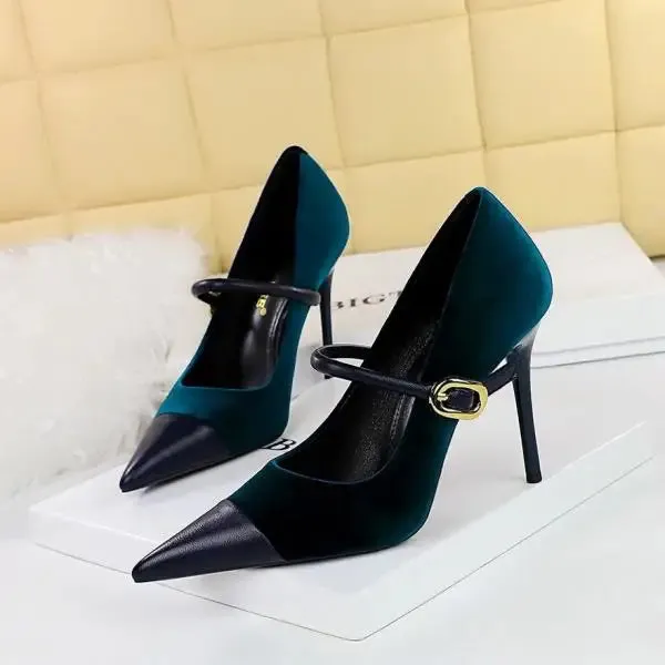 Funki Buys | Shoes | Women's Luxury Velvet Pointed Toe Stiletto