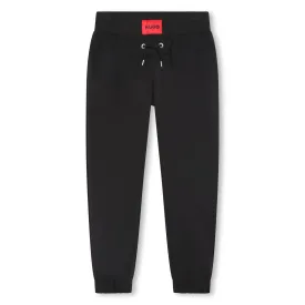 Hugo Kids Boys Jogging Bottoms - Black