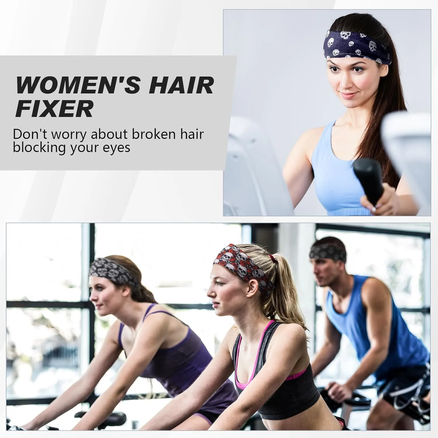 Lyrow 12 Pcs Headbands for Men Running Headband Mens Sweat Bands Headbands for Tennis Athletic Cycling Basketball Yoga Workout Outdoor Sports Gym Jogging Exercise