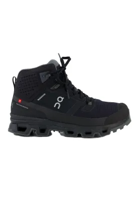 Men's On Running Cloudrock Waterproof 2 Black Eclipse Boots