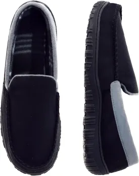 Mens Slippers Moccasins for Men Breathable Memory Foam House Shoes Indoor Outdoor