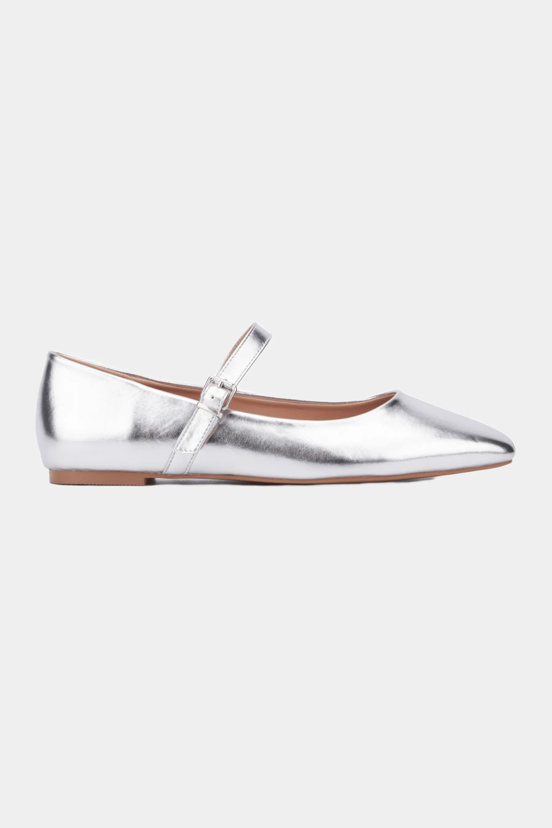 Page Buckle Ballet Flats