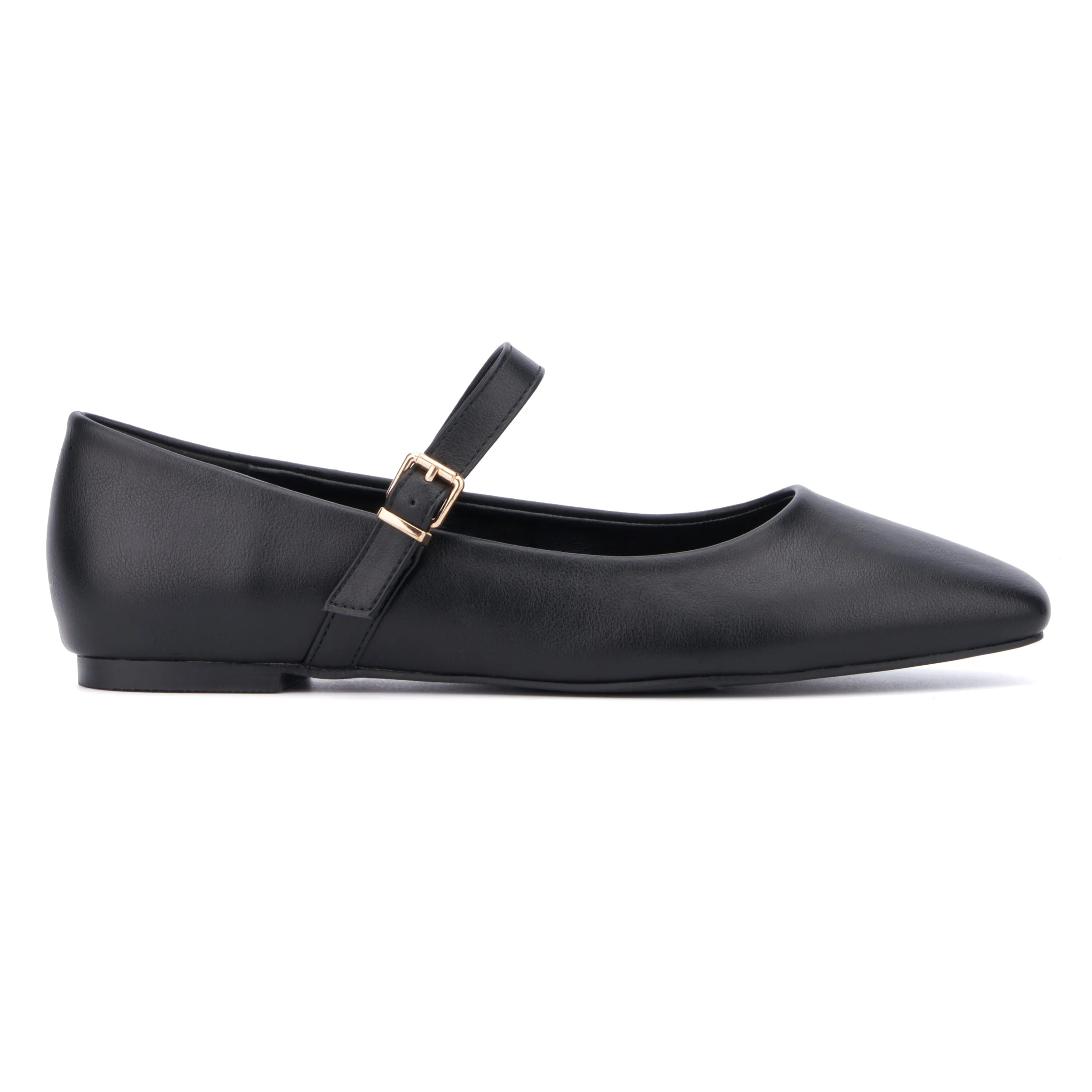 Page Buckle Ballet Flats
