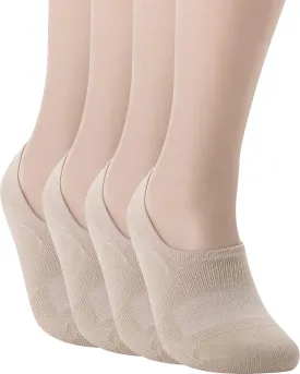 Pro Mountain No Show Socks Wide Toe Box For Health Bunion Unisex Size S to X-Large Cotton Cushion Footies