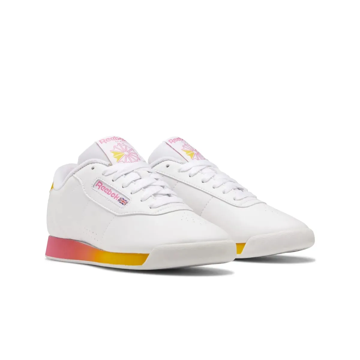 Reebok Princess Women's Lifestyle Shoes White/Pink/Yellow