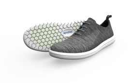 Wide Classic Sneakers - Grey